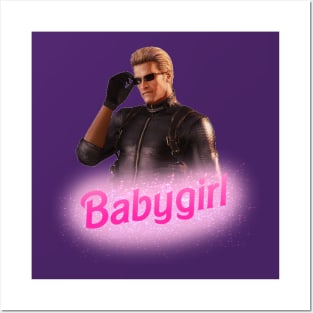 Albert Wesker Babygirl Posters and Art